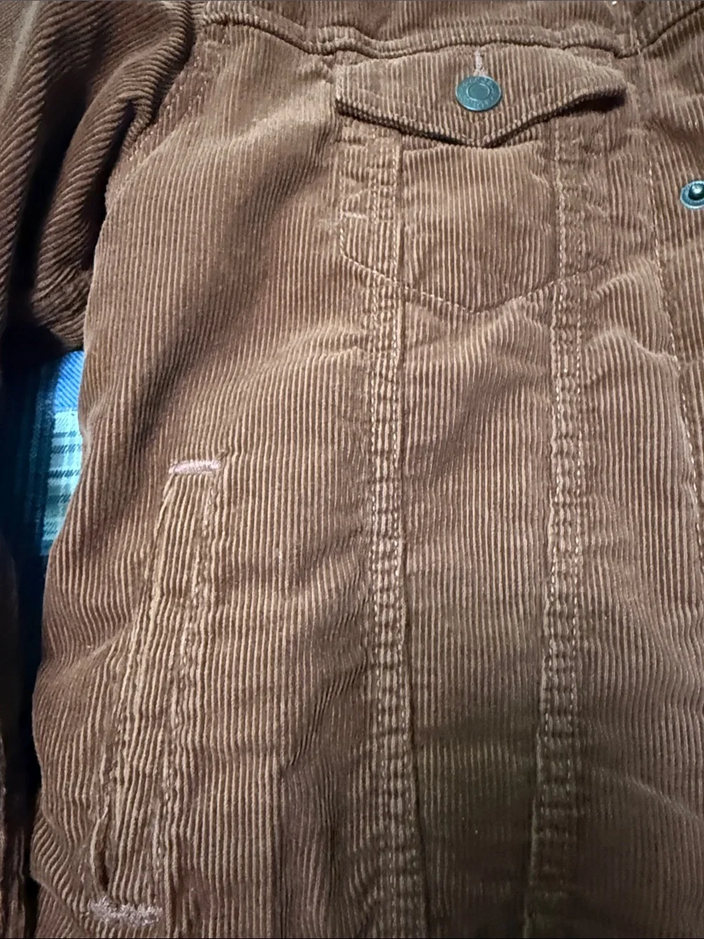Gap Corduroy Sherpa-Lined boys XXL Jacket - Brown